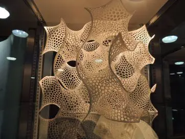 A 3D-printed sculpture